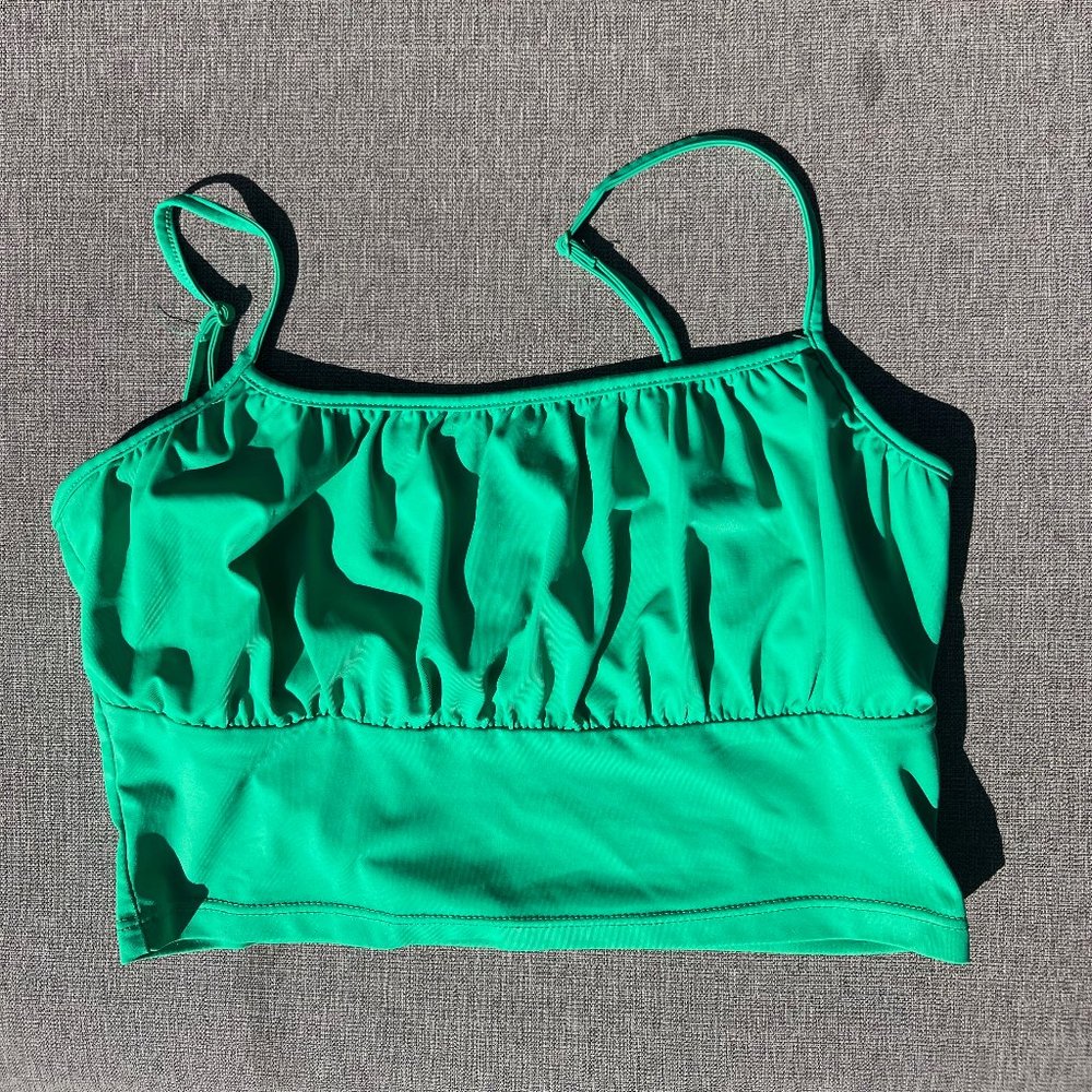 H&M Medium bright green tank top